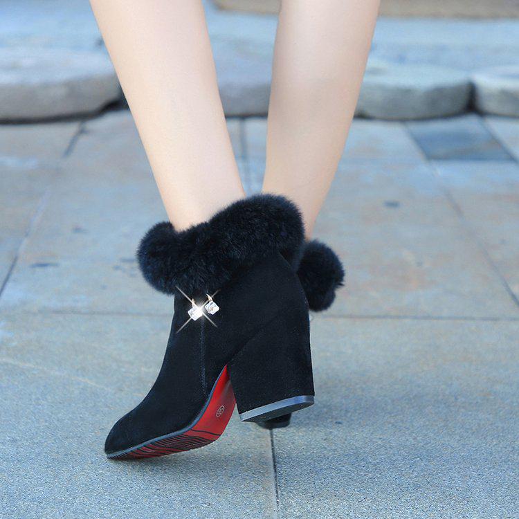 Winterstiefel Damen Mit Absatz Und Reißverschluss | Winter