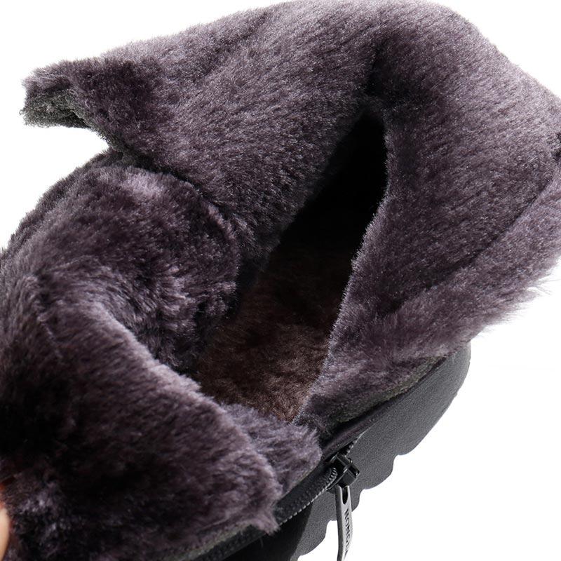 Winterstiefel Damen Mit Schnalle Und Warmfutter | Winter