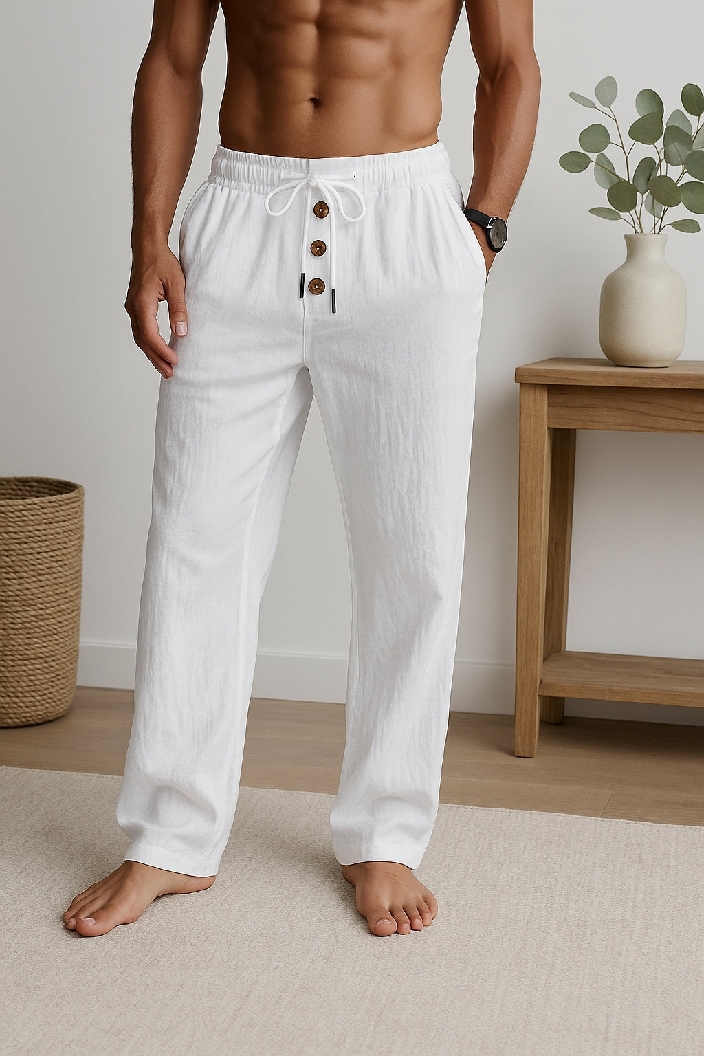 Zermatt | Herren Leichte Atmungsaktive Hose | Schnürung