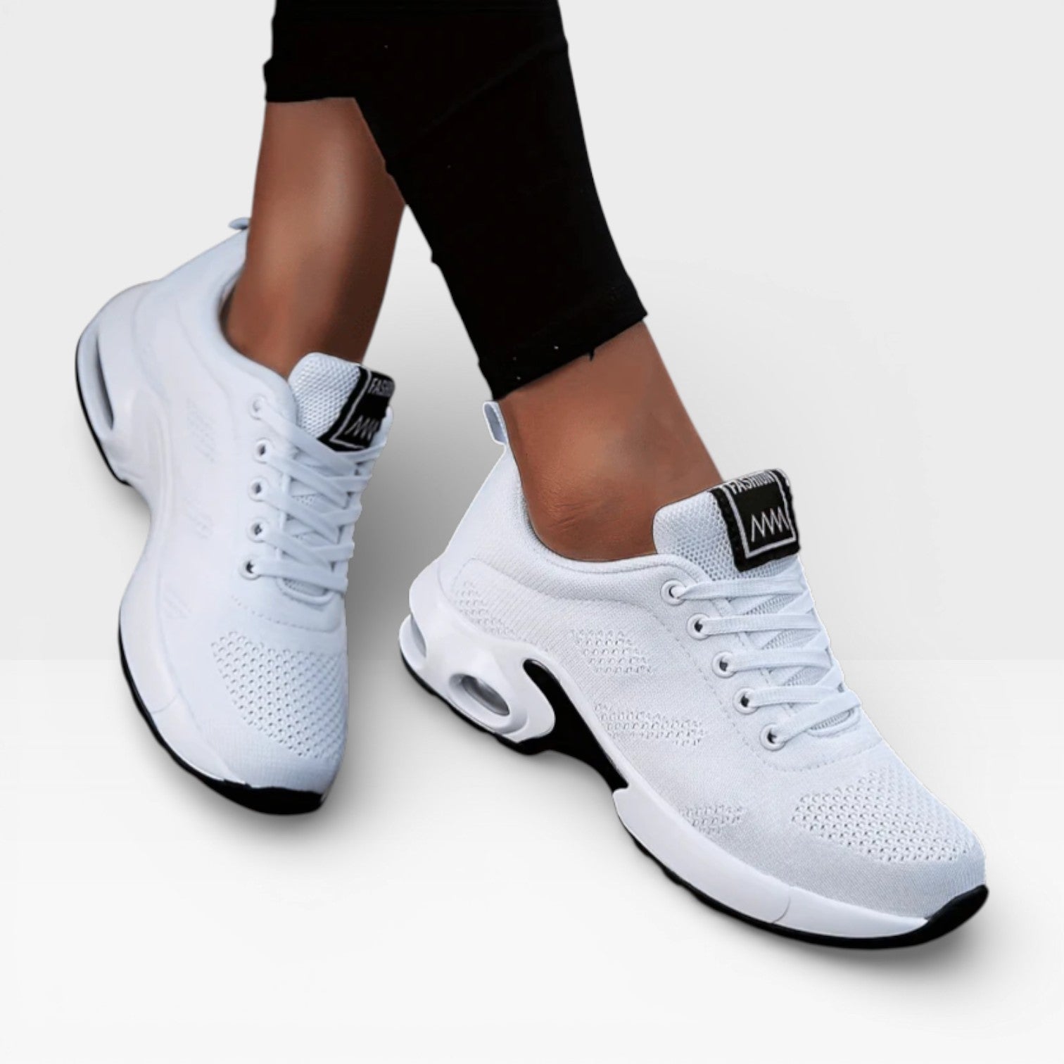 Avenza - Zapatillas de malla transpirables para mujer