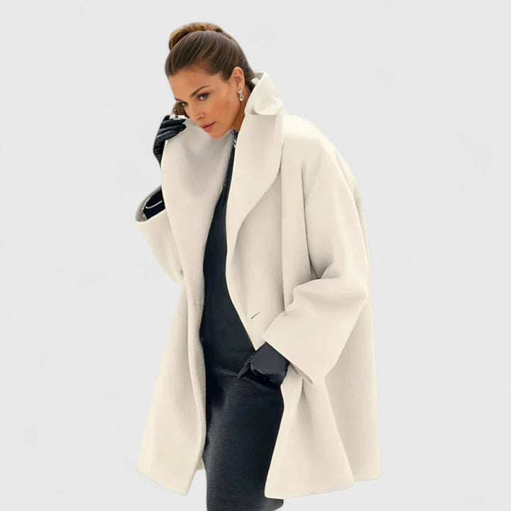Damen Langer Mantel | Elegant