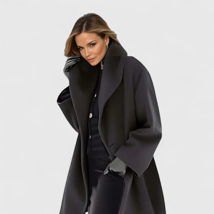 Damen Langer Mantel | Elegant