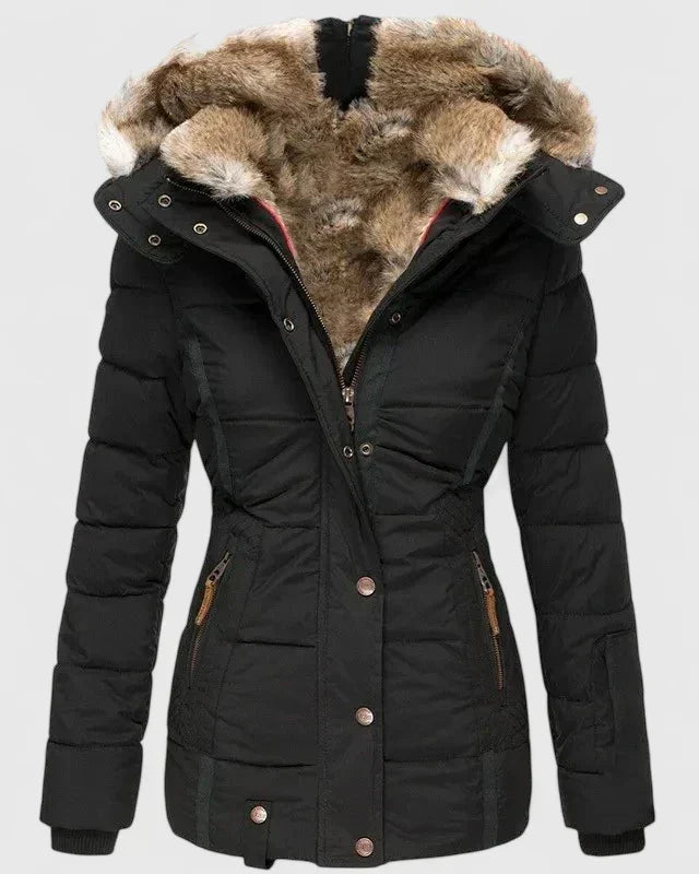 Damen Warme Winterjacke | Kurz
