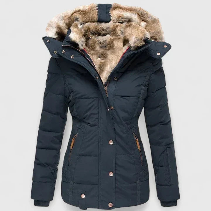 Damen Warme Winterjacke | Kurz
