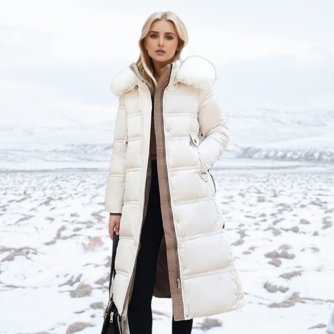Damen Warmer Wintermantel | Lang