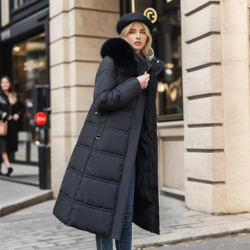 Damen Warmer Wintermantel | Lang