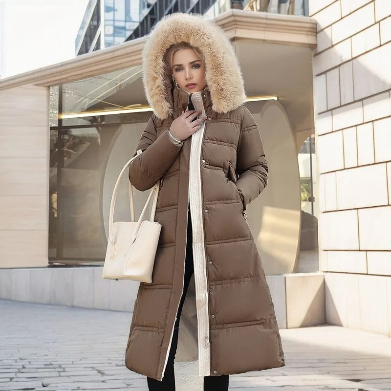 Damen Warmer Wintermantel | Lang
