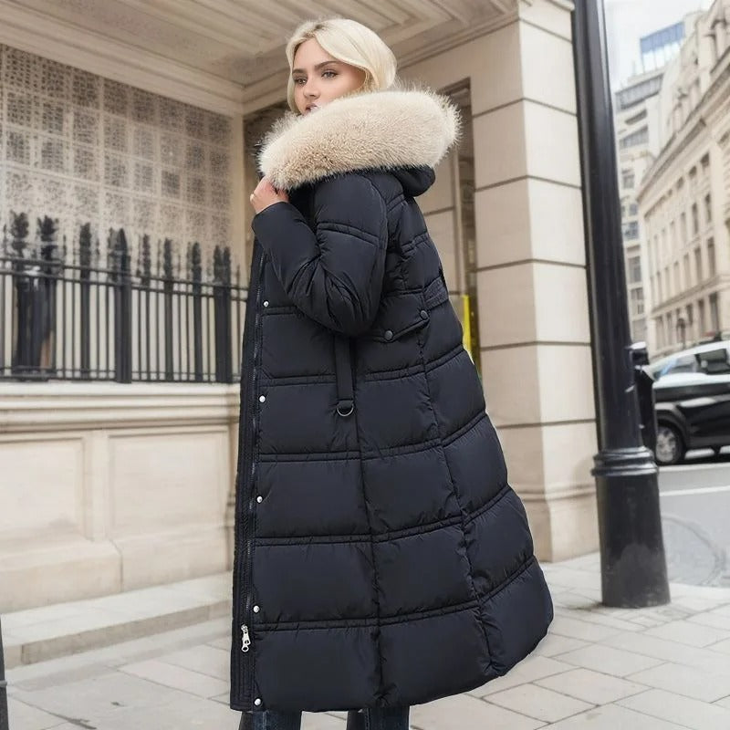 Damen Warmer Wintermantel | Lang