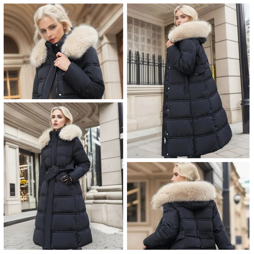 Damen Warmer Wintermantel | Lang
