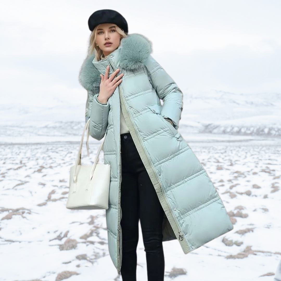 Damen Warmer Wintermantel | Lang