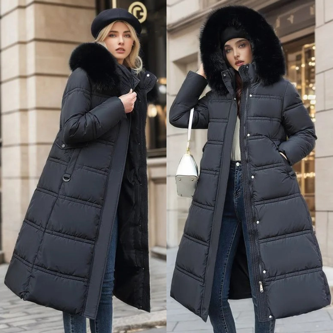 Damen Warmer Wintermantel | Lang