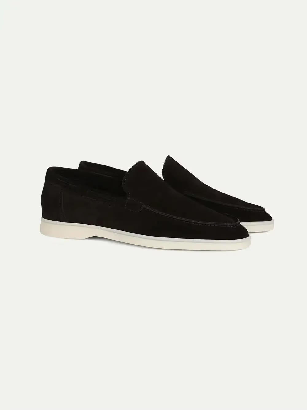 Jamorien - Mocasines de ante para hombre