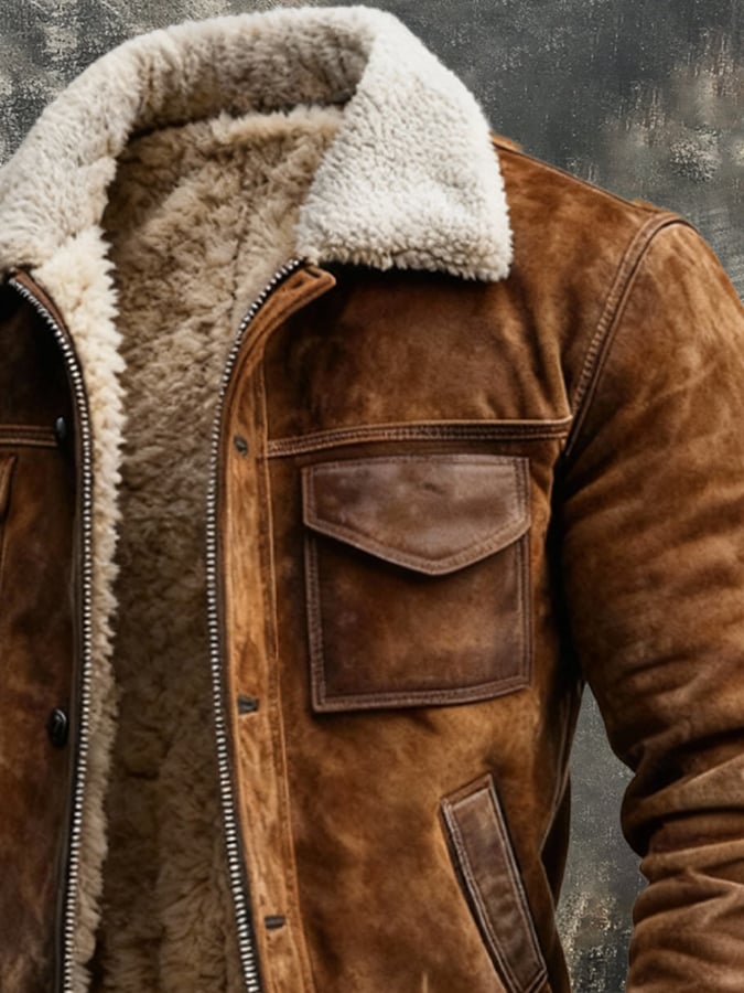 Herren Warme Winterjacke | Bequeme Passform