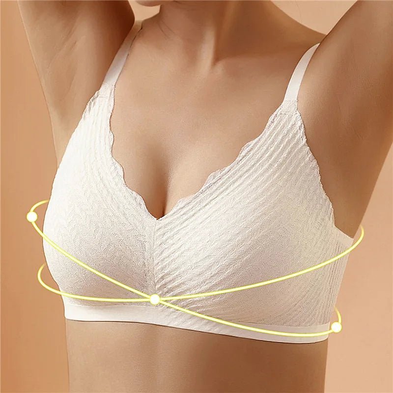 Amarielle - Sujetador para mujer sin aros con ajuste cómodo