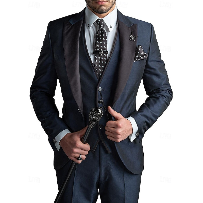 Declavio - Men's Three-Piece Suit Set