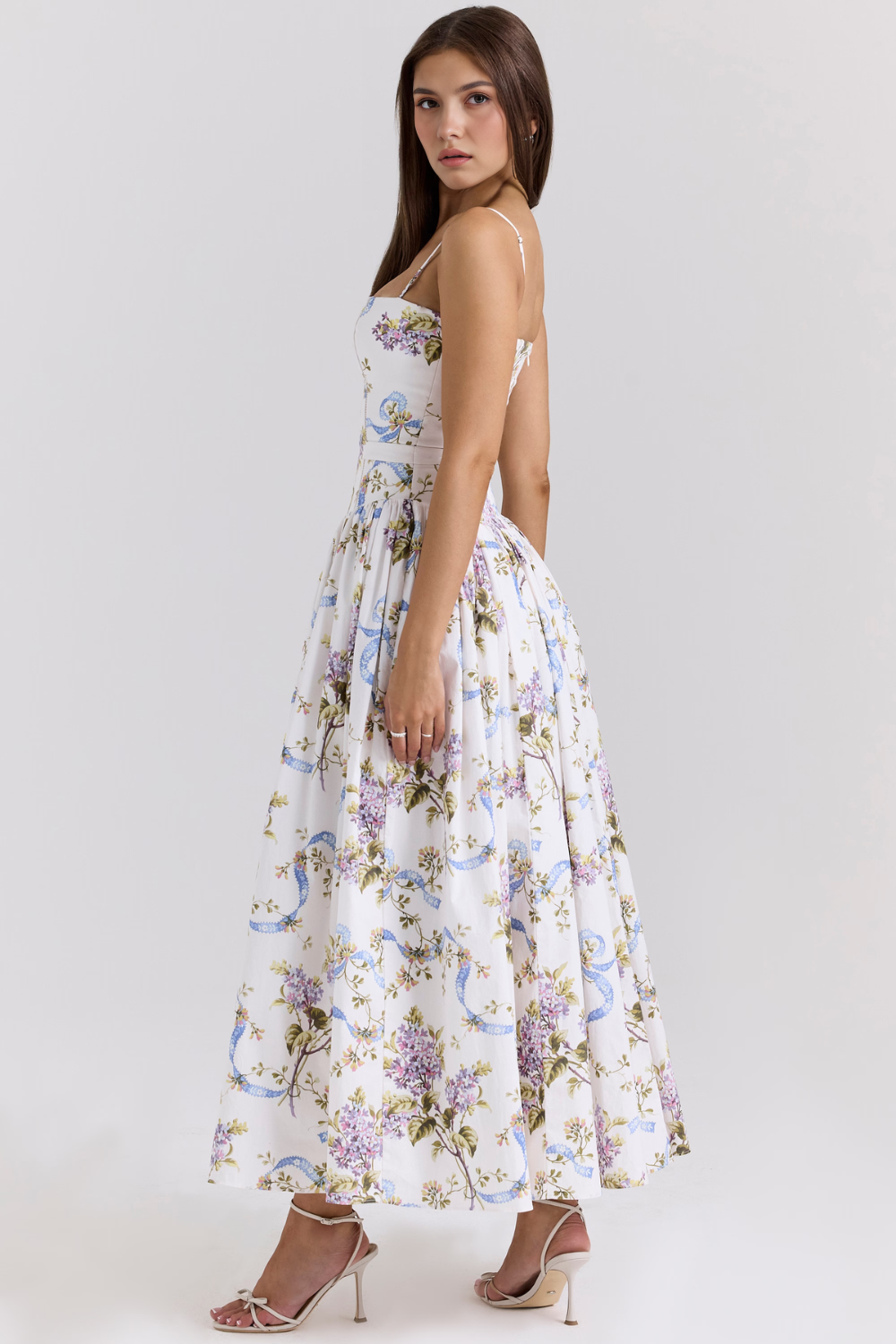Elvaré - Florales Shaping Maxikleid