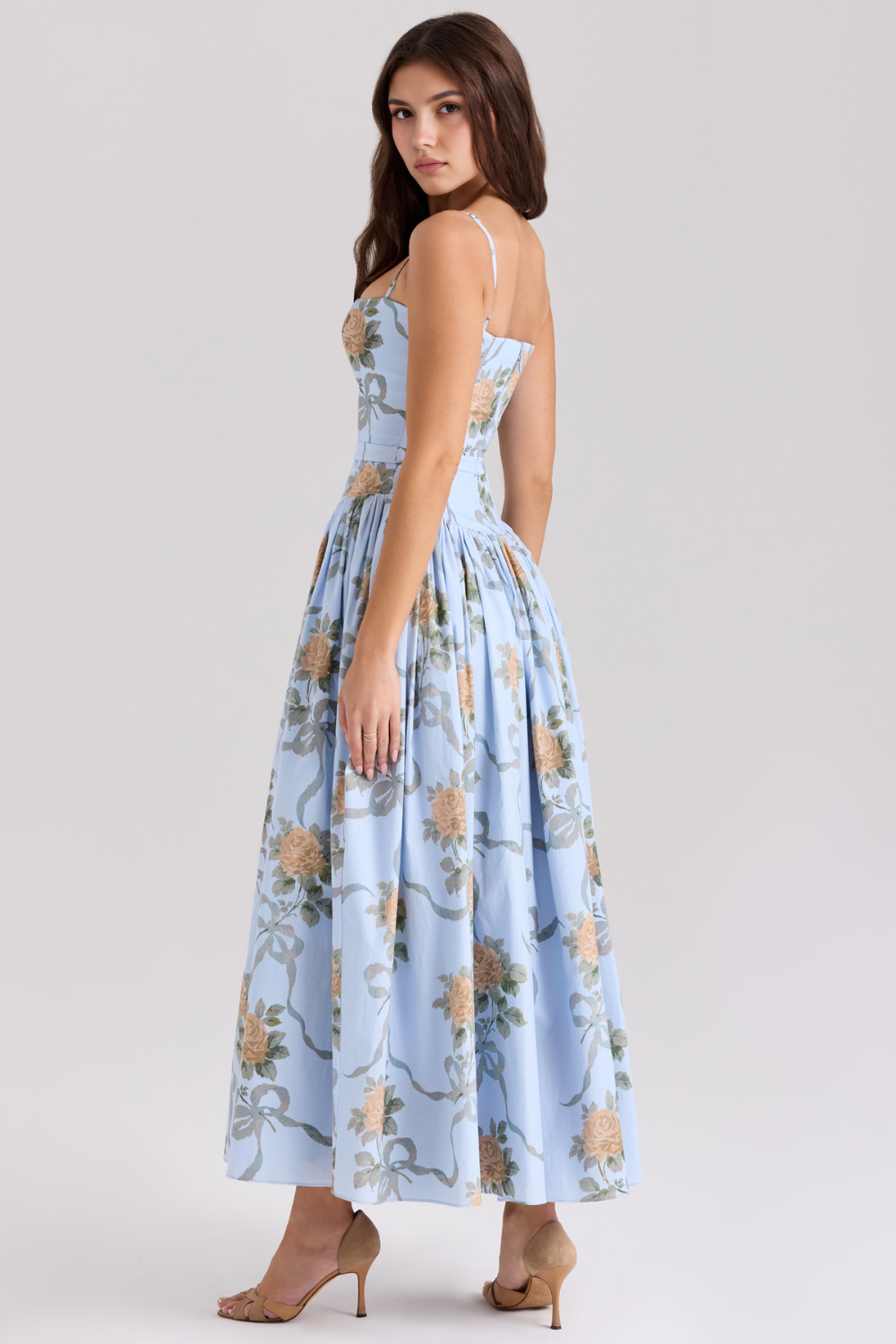Elvaré - Florales Shaping Maxikleid