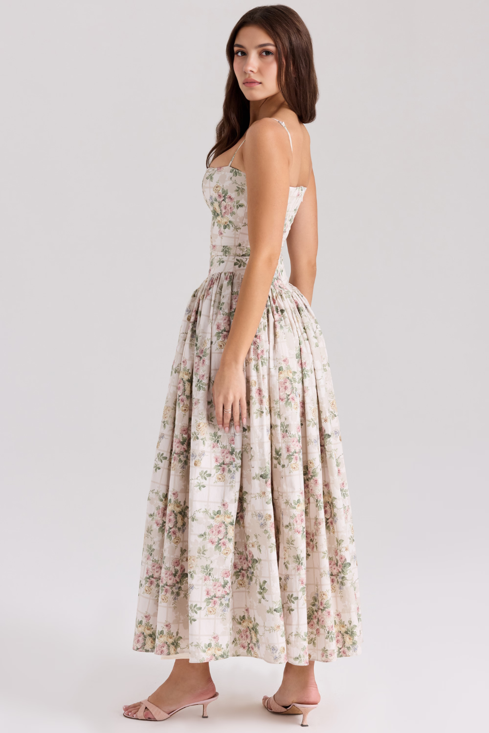 Elvaré - Florales Shaping Maxikleid