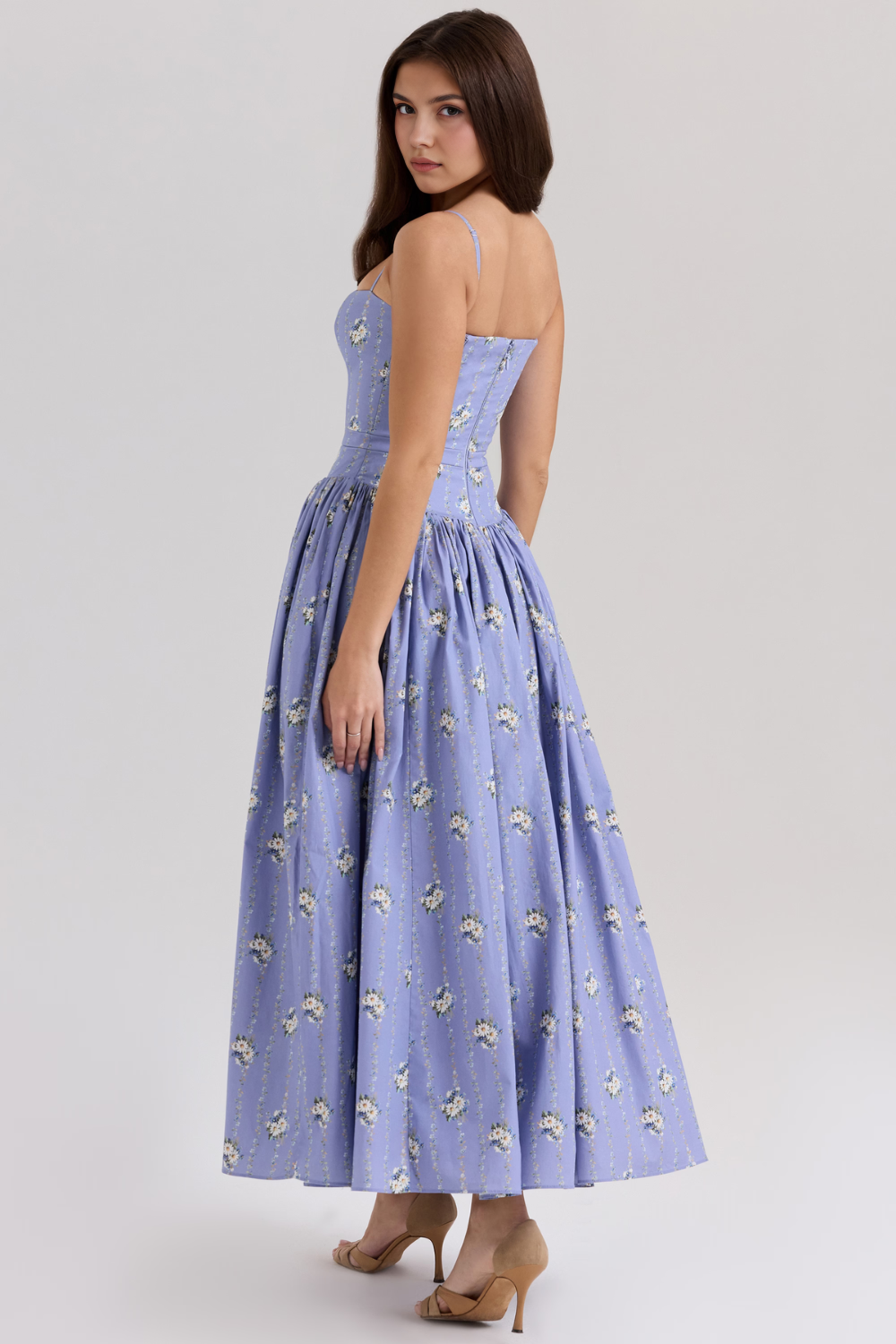 Elvaré - Florales Shaping Maxikleid