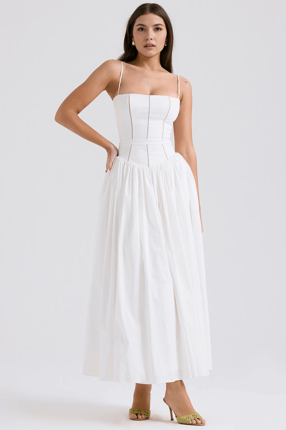 Elvaré - Florales Shaping Maxikleid