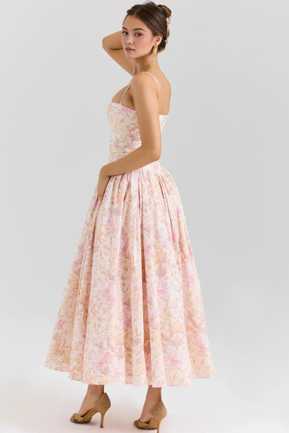 Elvaré - Florales Shaping Maxikleid