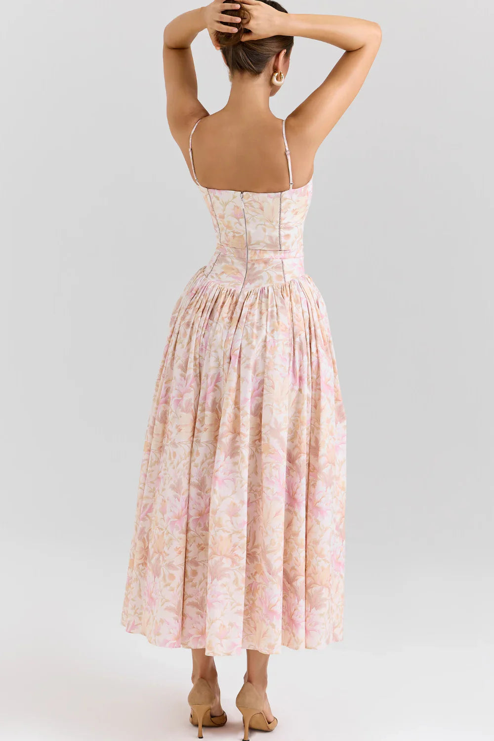 Elvaré - Florales Shaping Maxikleid