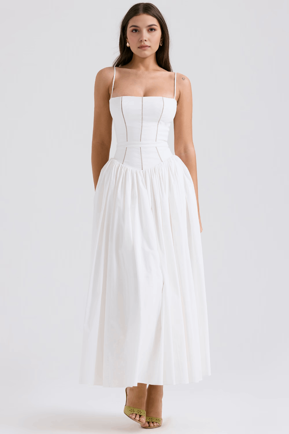 Elvaré - Florales Shaping Maxikleid