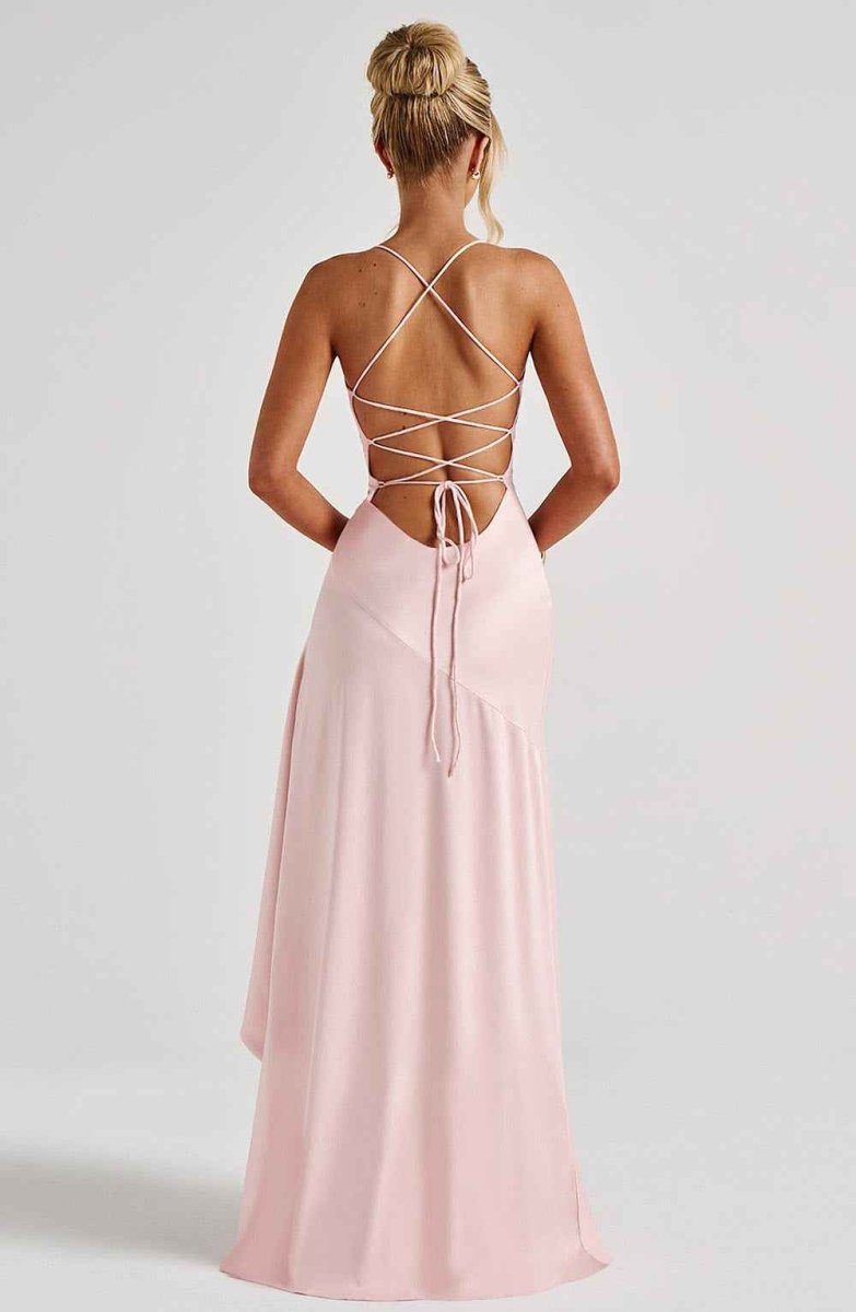 Vessia - Elegante maxi-jurk met ruches