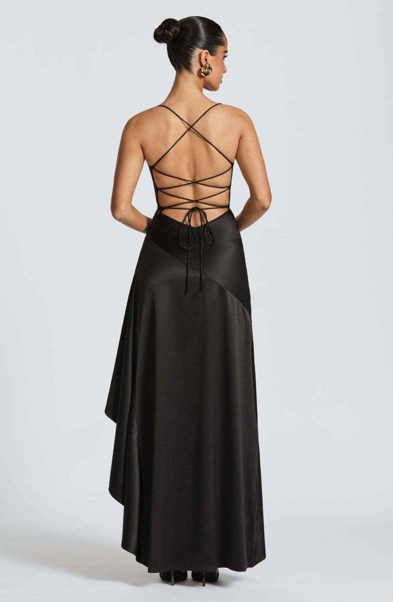 Vessia - Elegante maxi-jurk met ruches