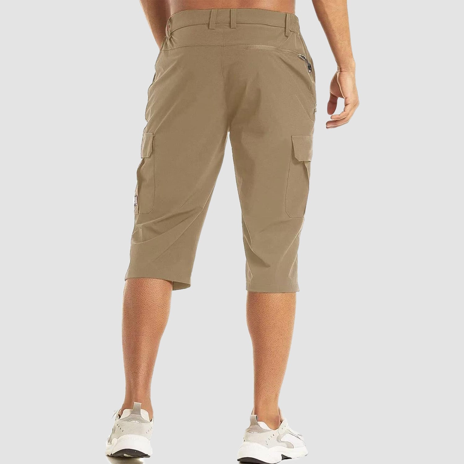 Kaelvor - Pantalones cortos cargo para hombre