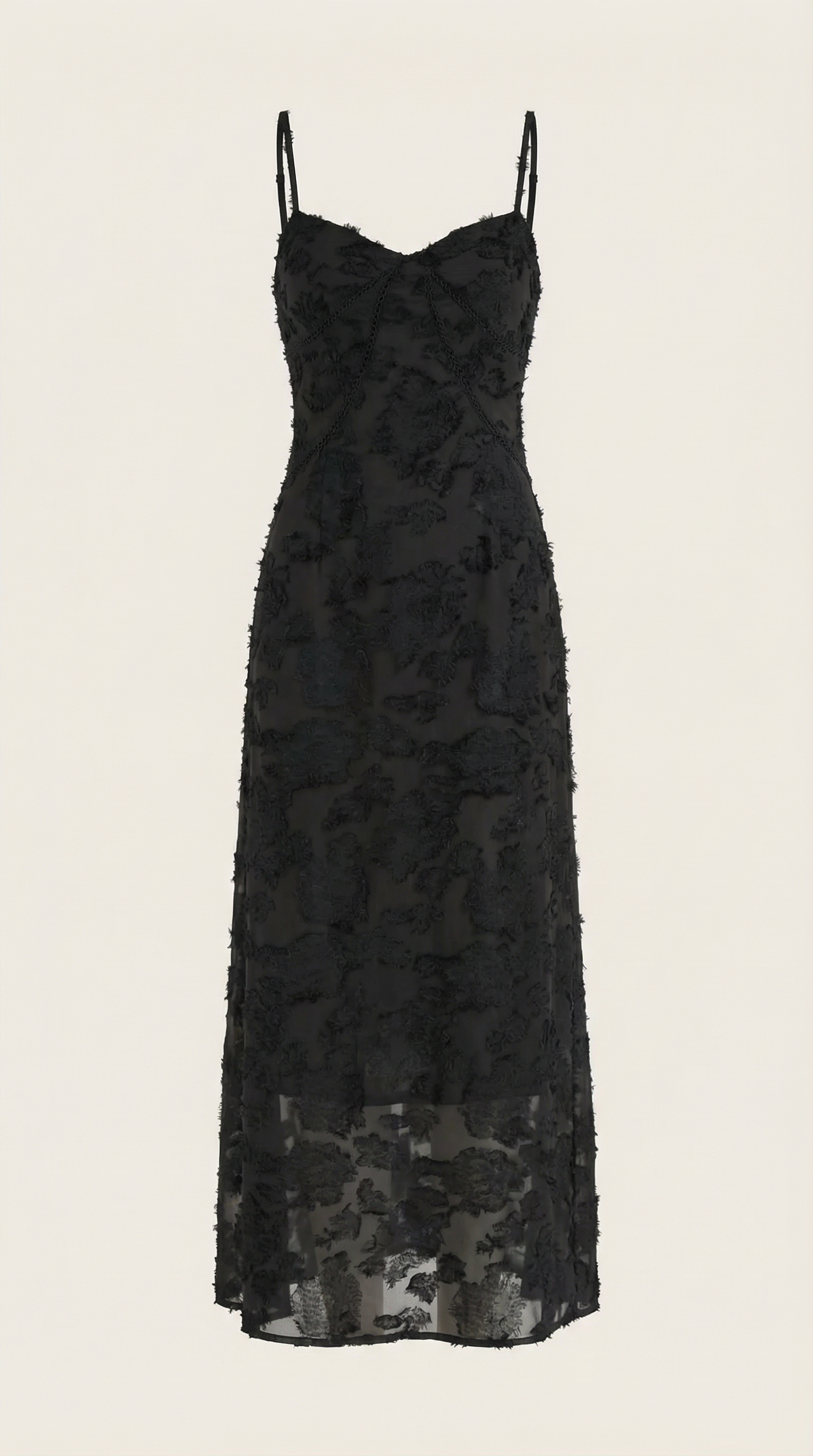 Aravelle - Vestido largo de jacquard
