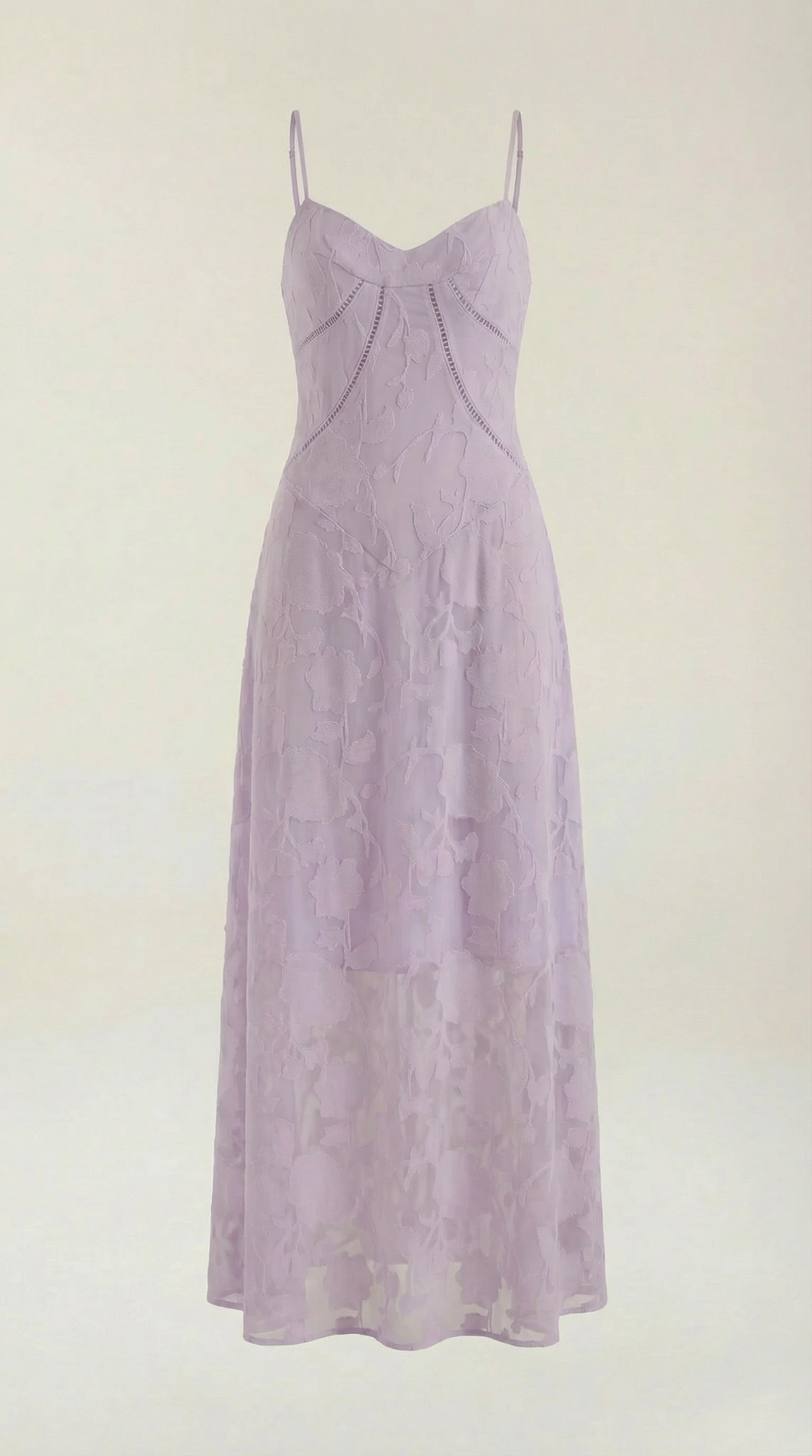 Aravelle - Vestido largo de jacquard