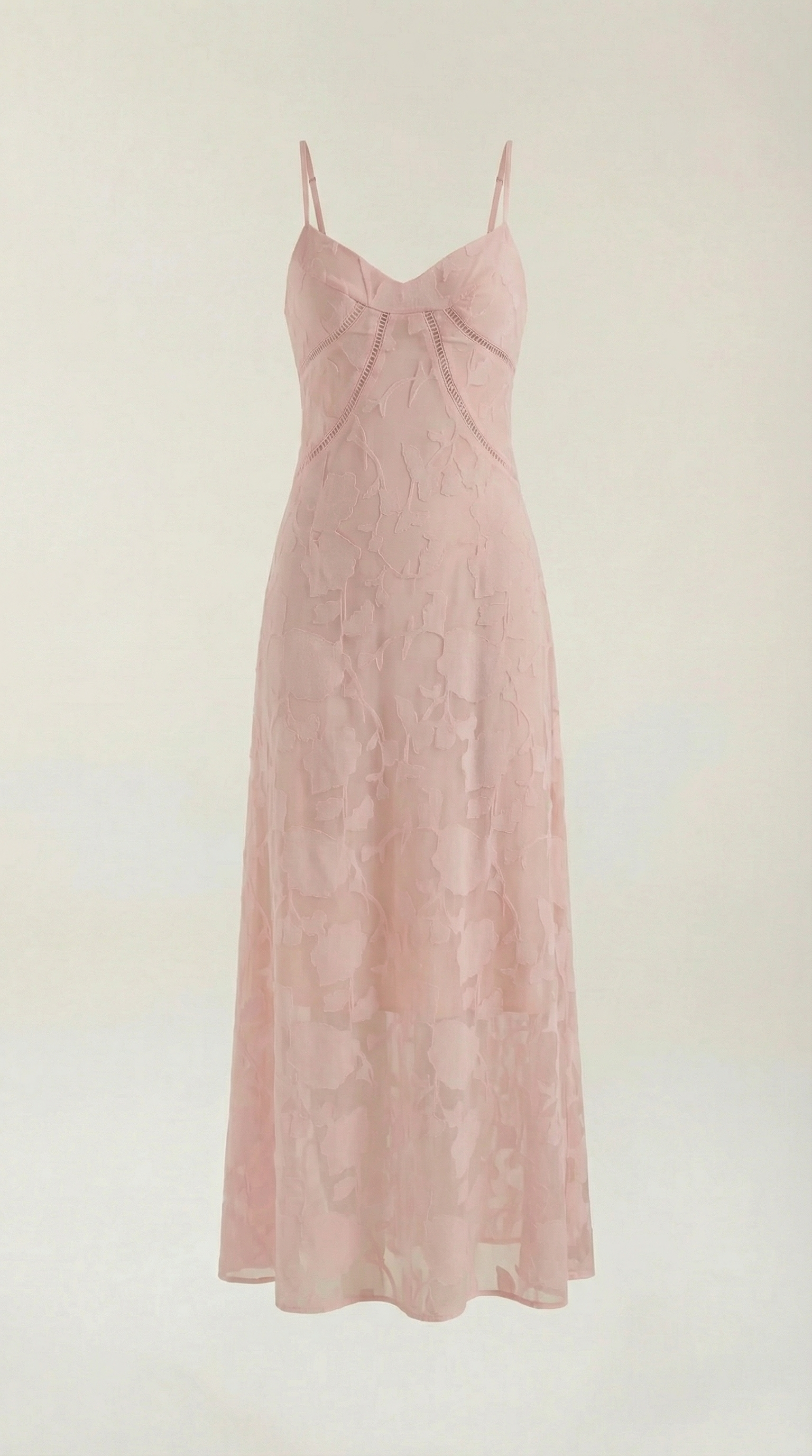 Aravelle - Vestido largo de jacquard