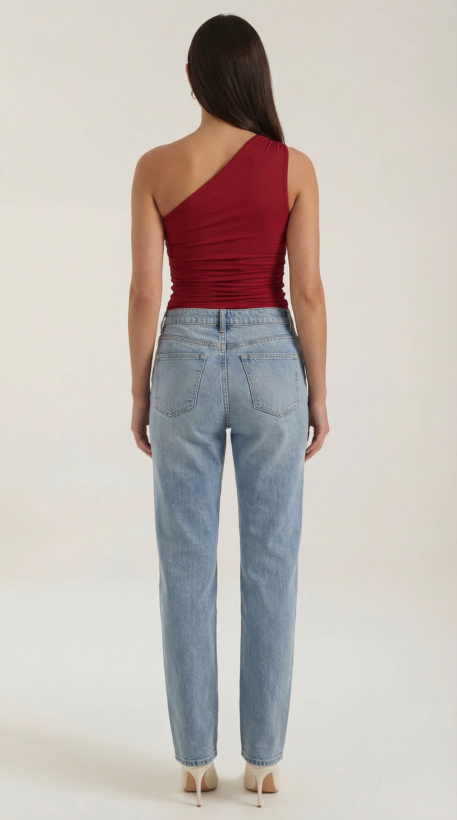 Briona - Top de un hombro sin mangas