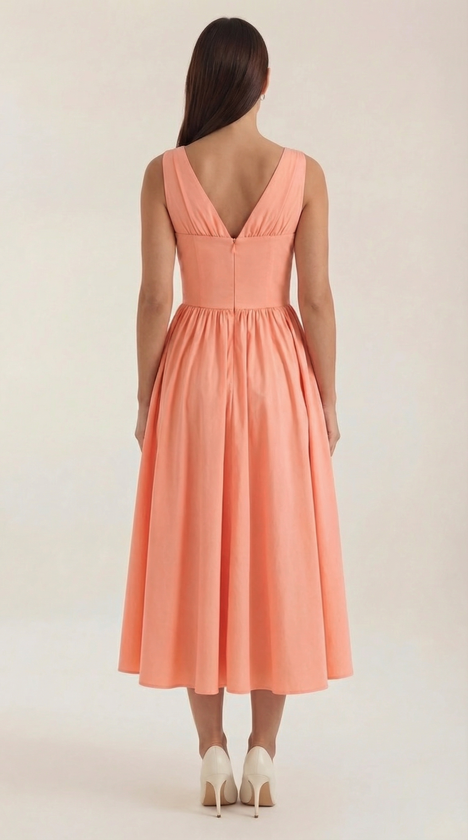 Cassiora - Luftiges Midi Sommerkleid