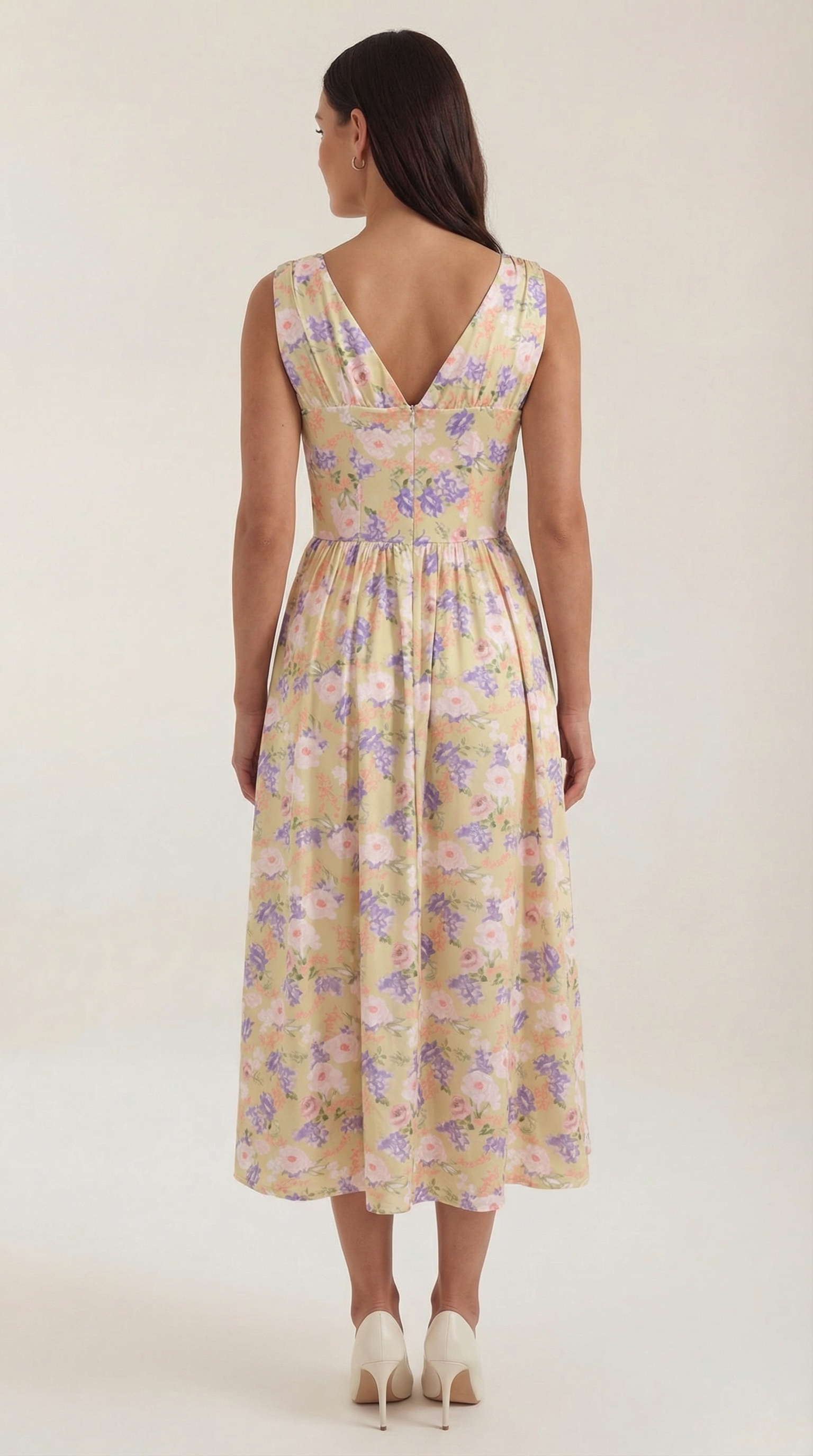 Cassiora - Luftiges Midi Sommerkleid