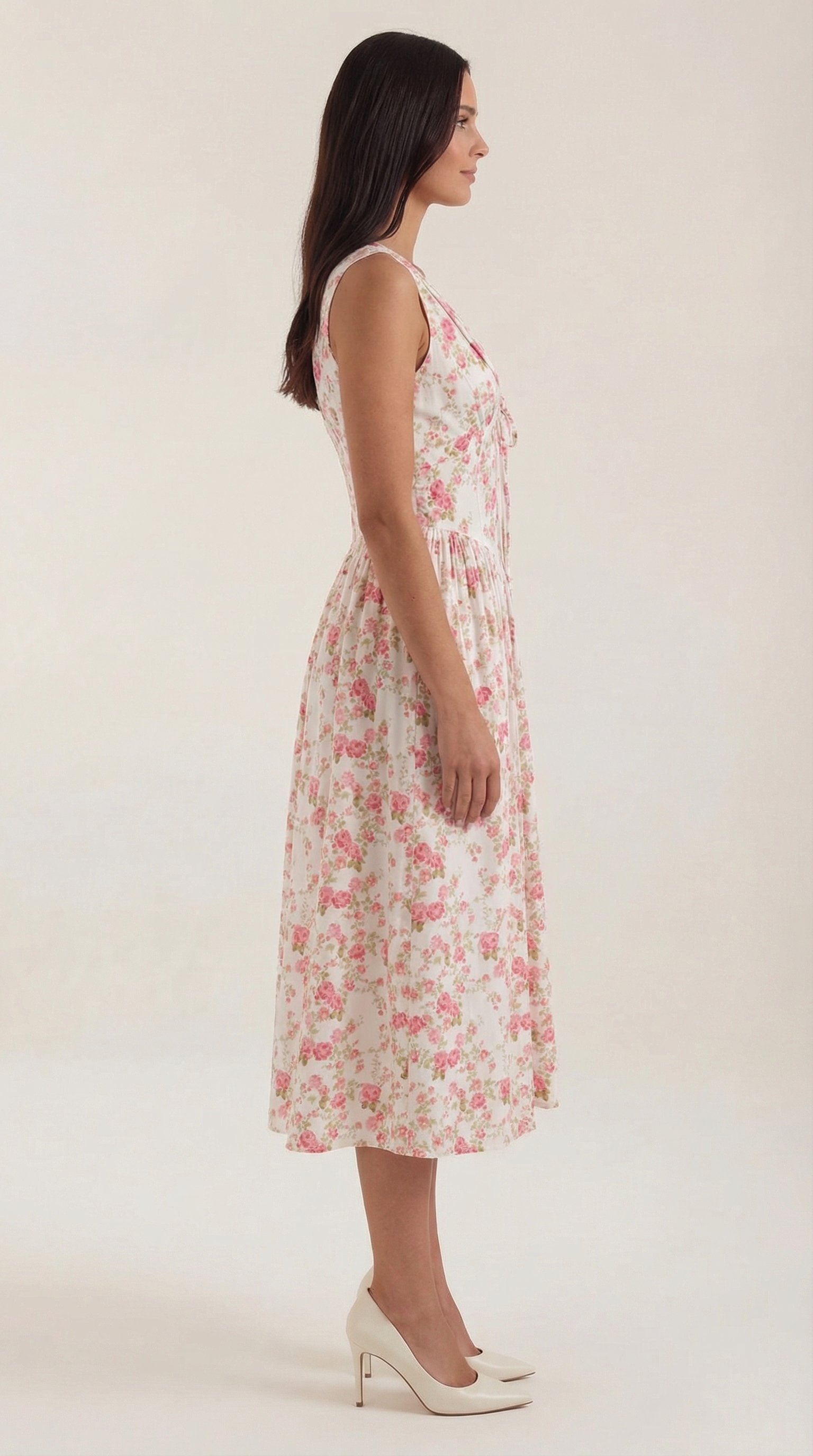 Cassiora - Luftiges Midi Sommerkleid
