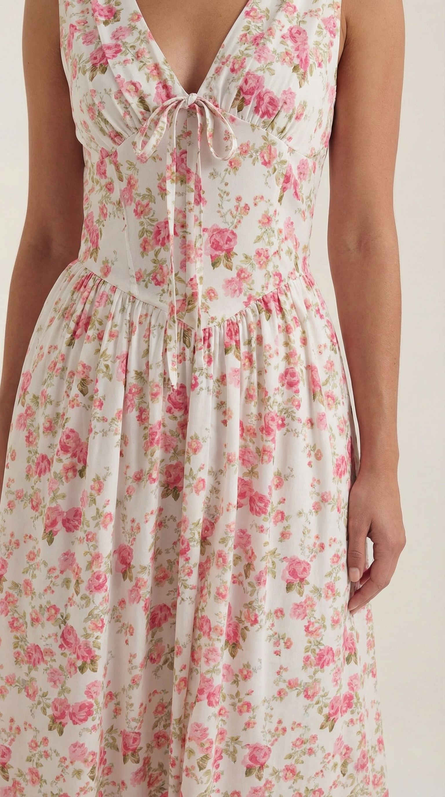 Cassiora - Luftiges Midi Sommerkleid