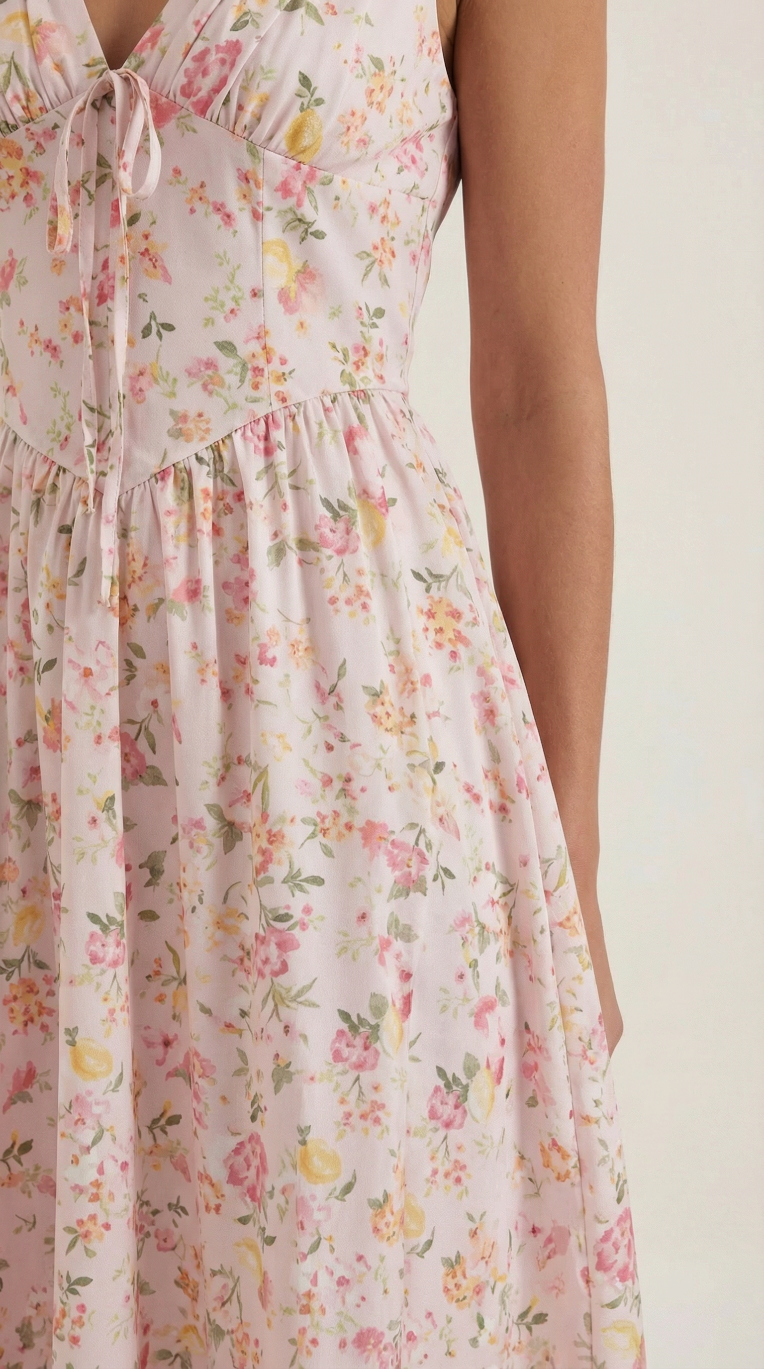 Cassiora - Luftiges Midi Sommerkleid