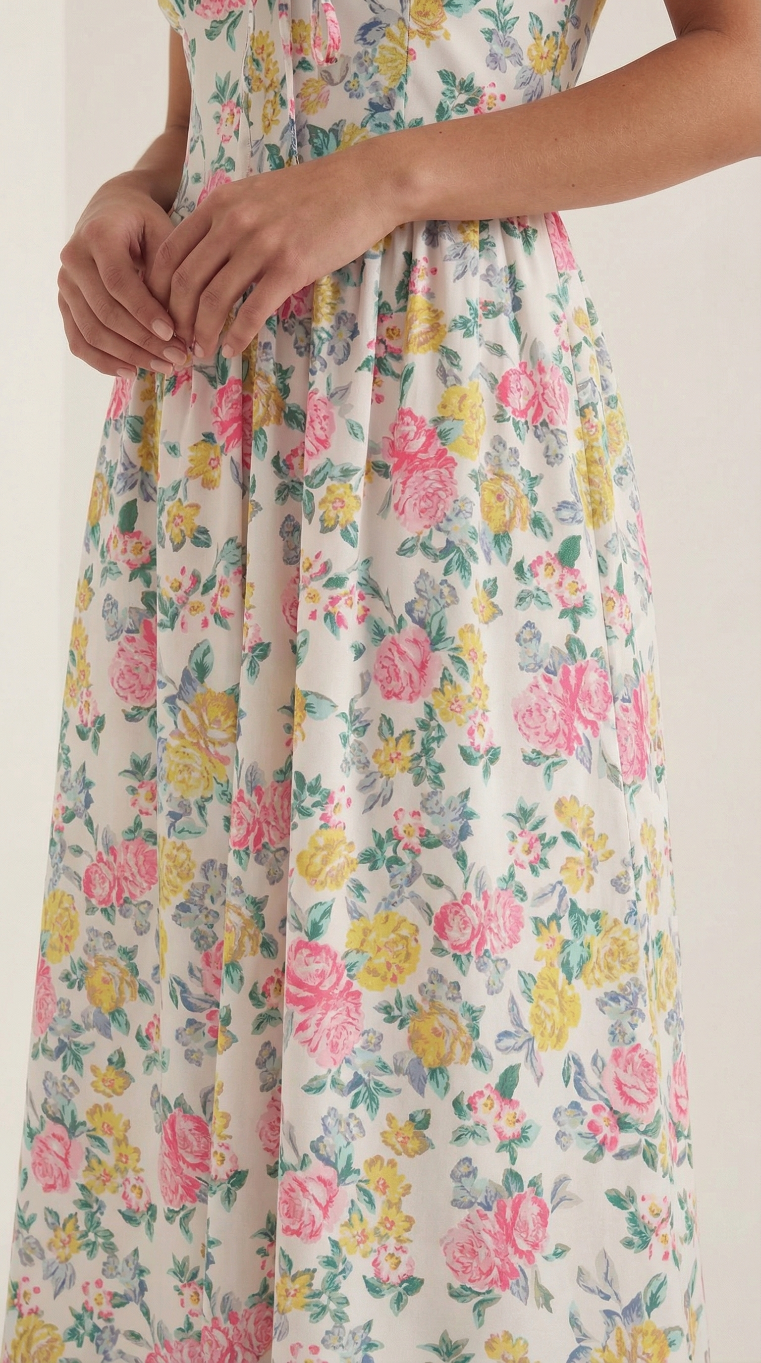 Cassiora - Luftiges Midi Sommerkleid