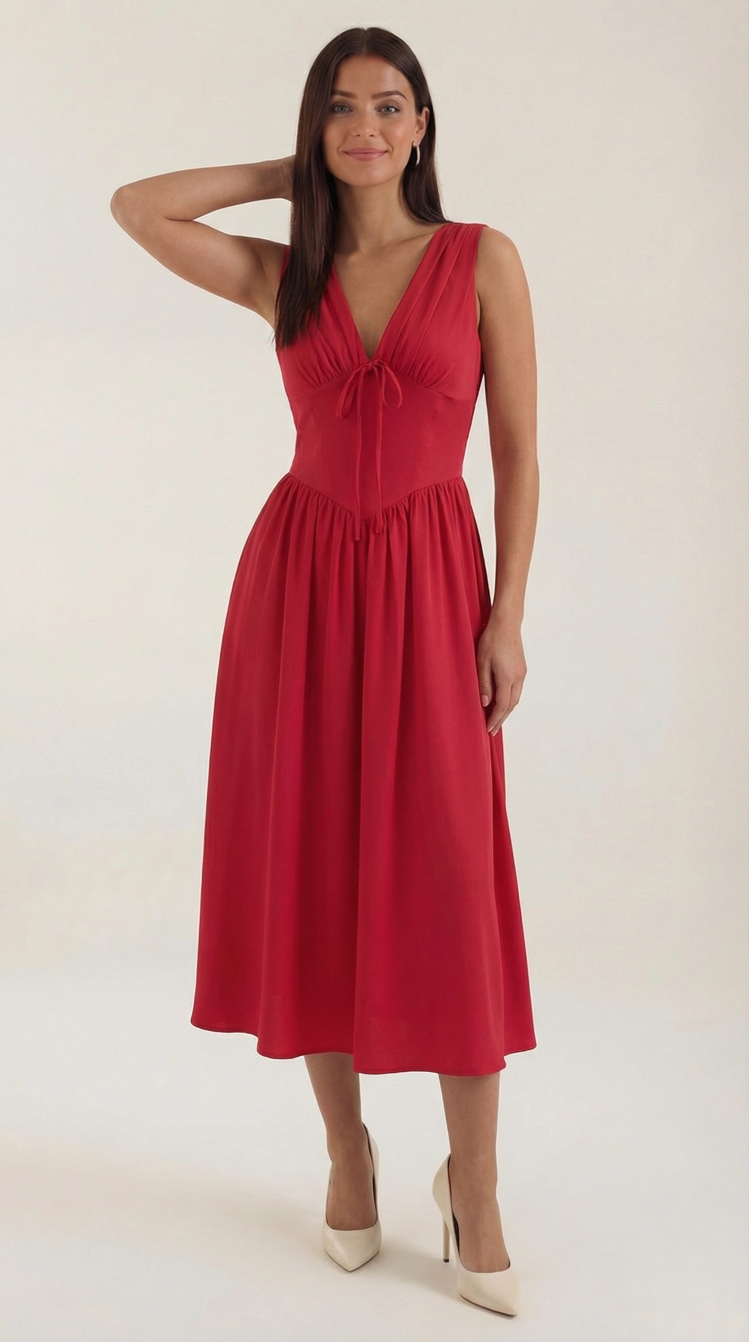 Cassiora - Luftiges Midi Sommerkleid