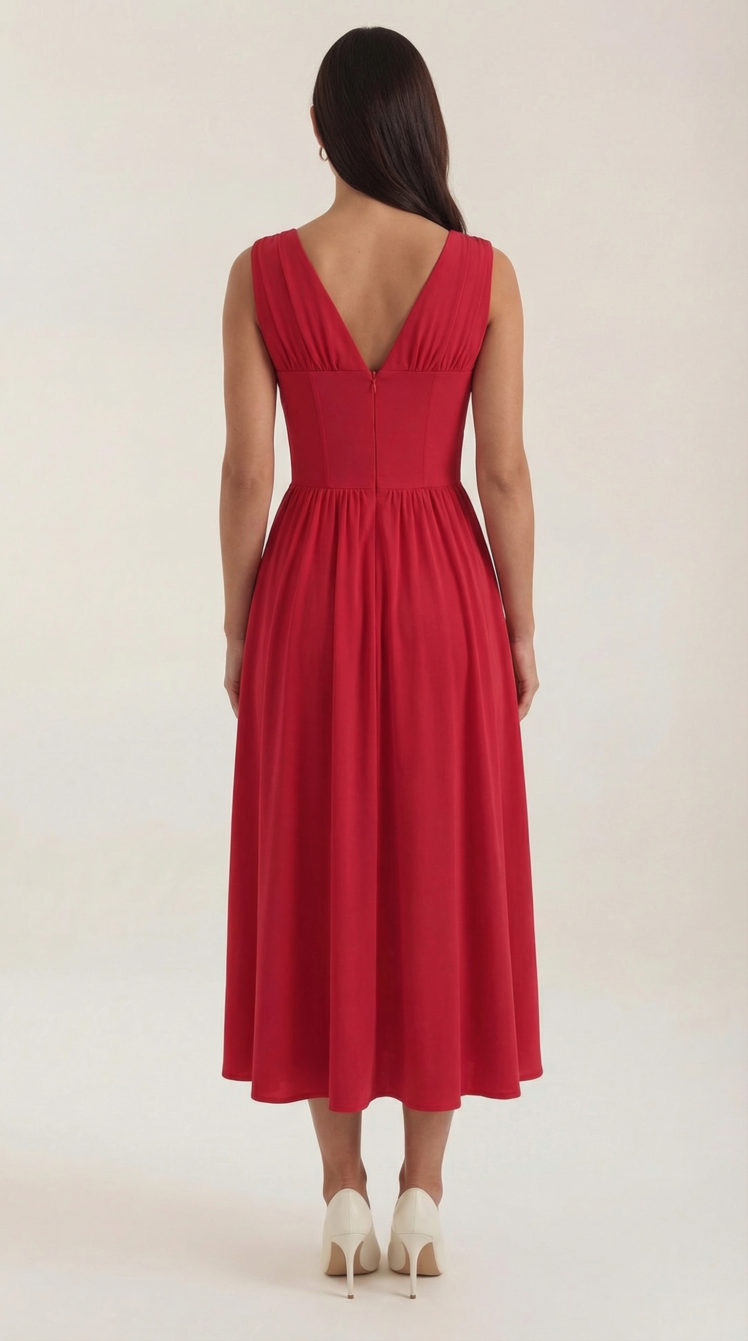 Cassiora - Luftiges Midi Sommerkleid