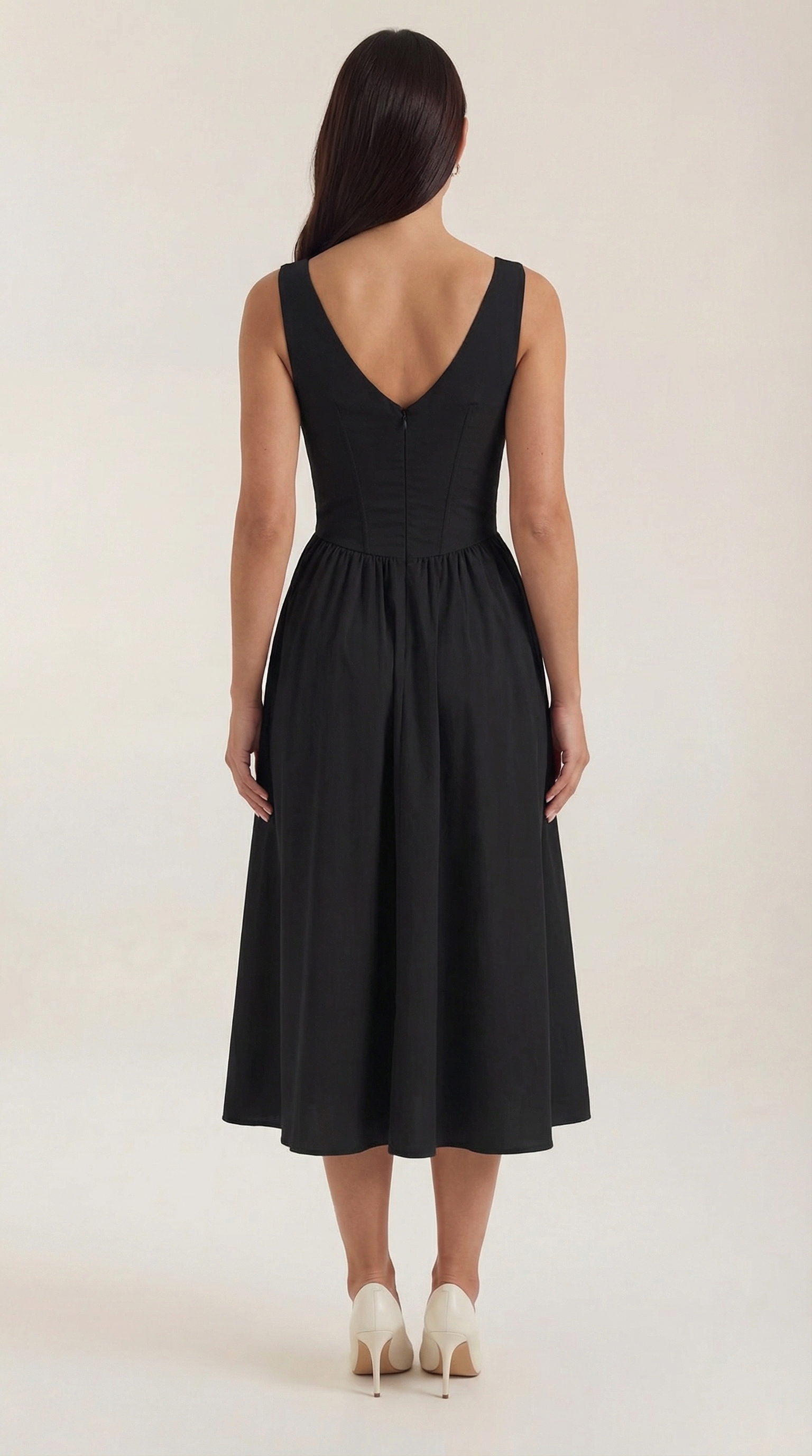 Cassiora - Luftiges Midi Sommerkleid