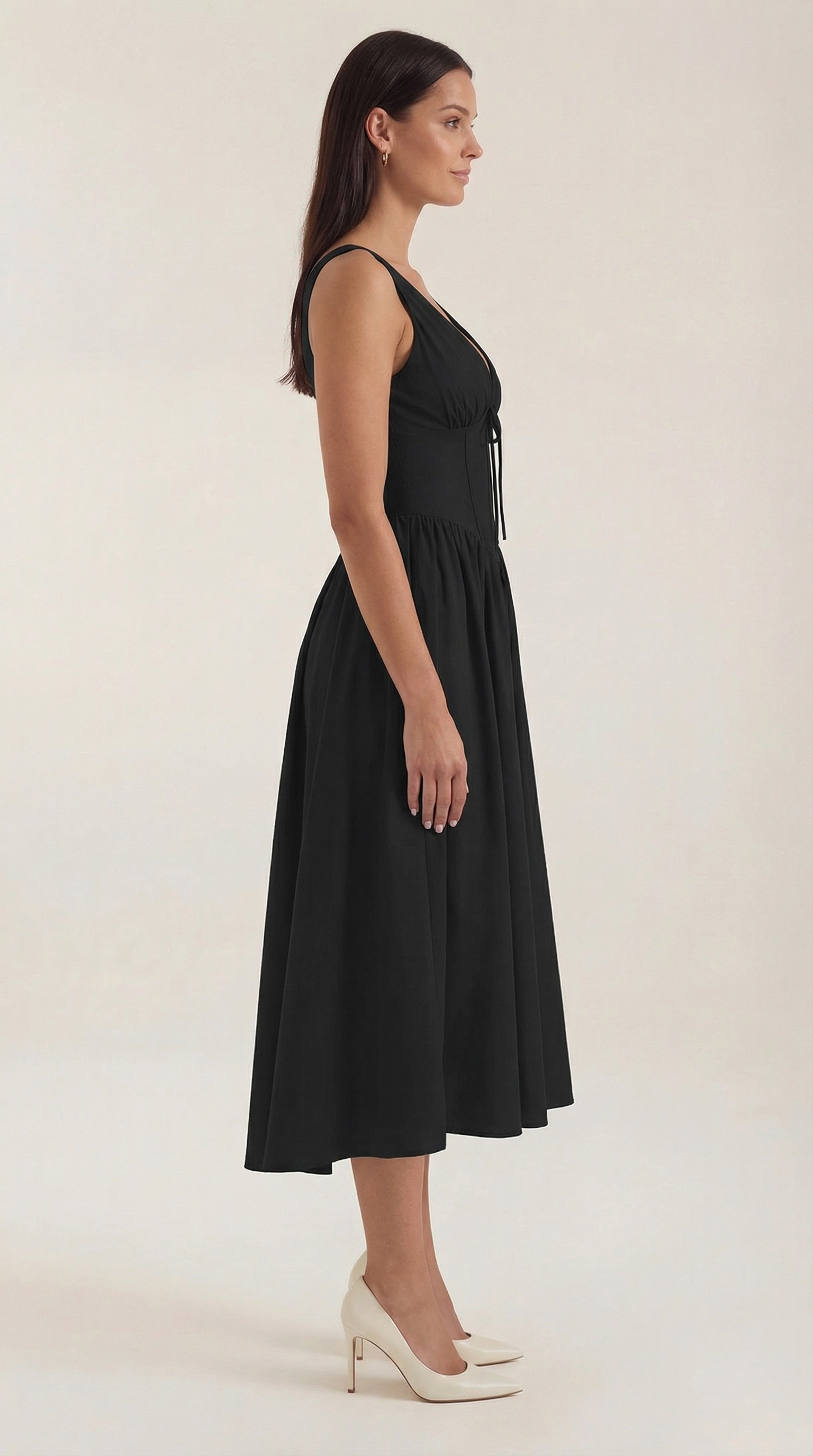 Cassiora - Luftiges Midi Sommerkleid