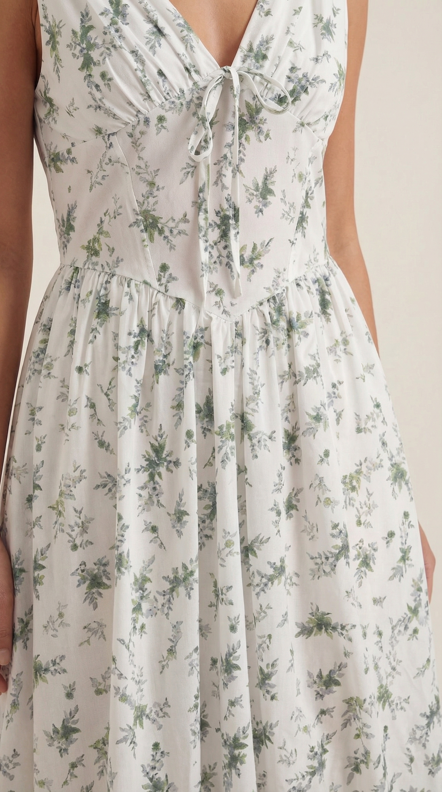 Cassiora - Luftiges Midi Sommerkleid