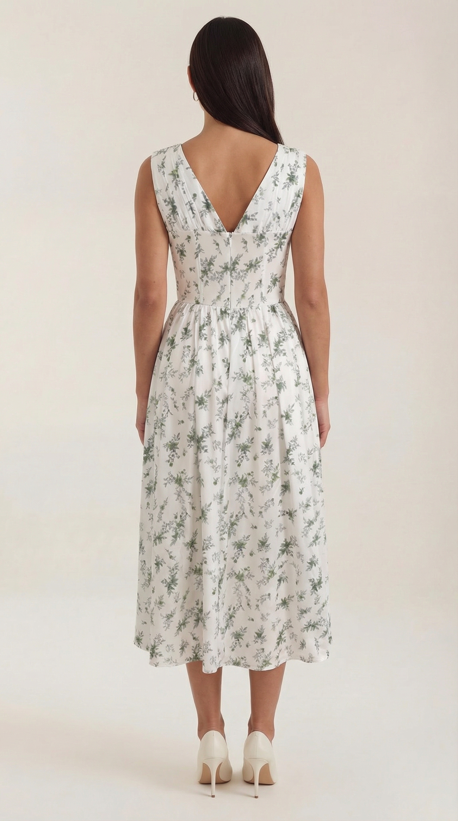 Cassiora - Luftiges Midi Sommerkleid