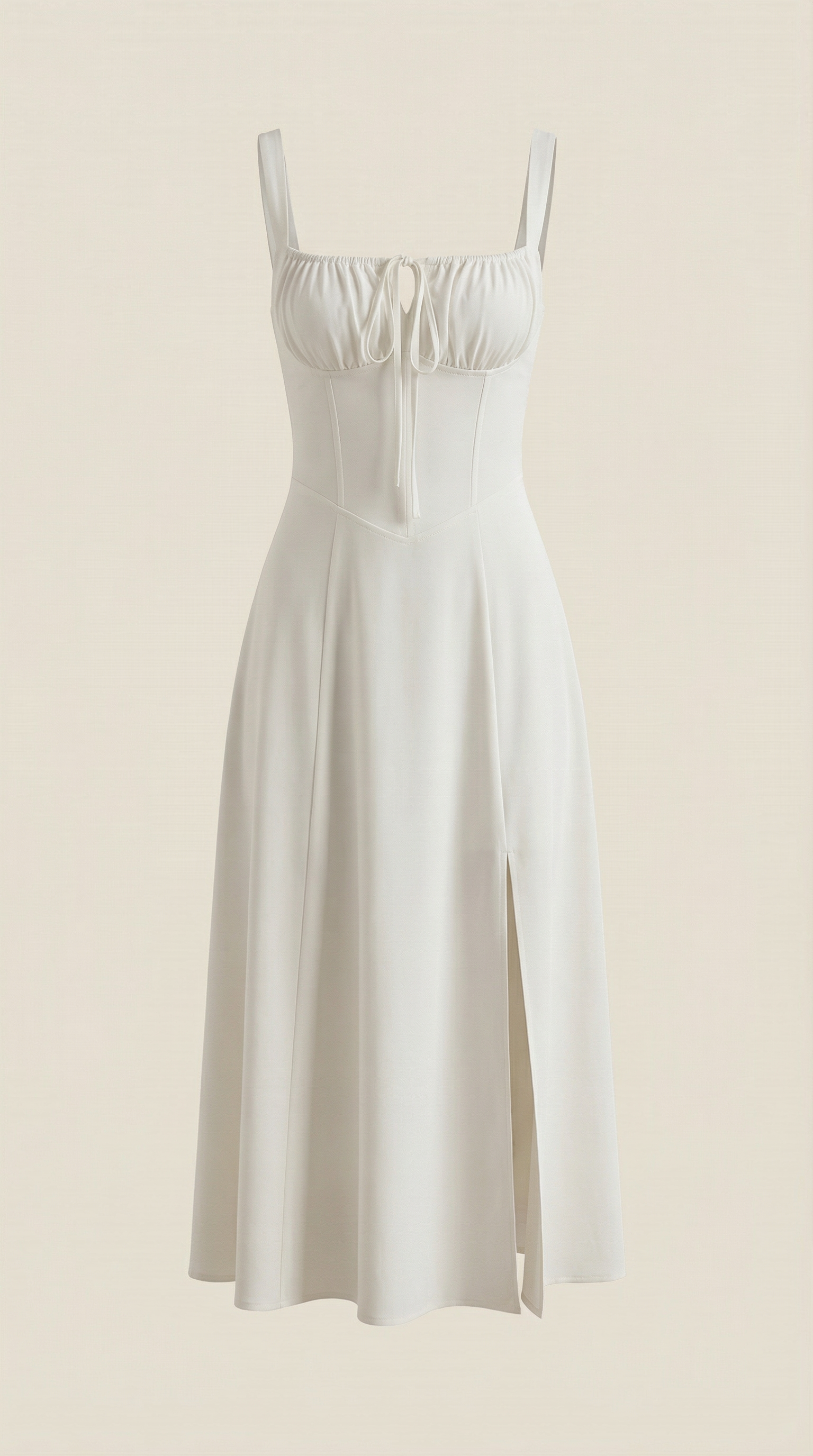Aveline - Vestido midi con cordones