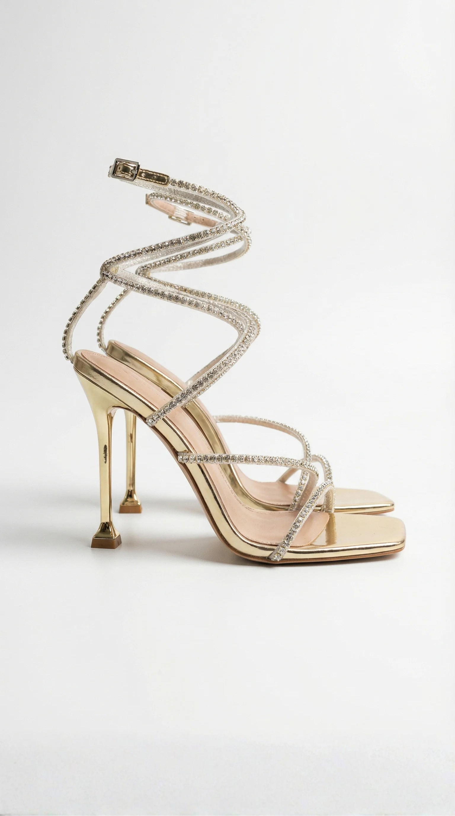 Jenvara - Elegant Wrap Strap Sandals