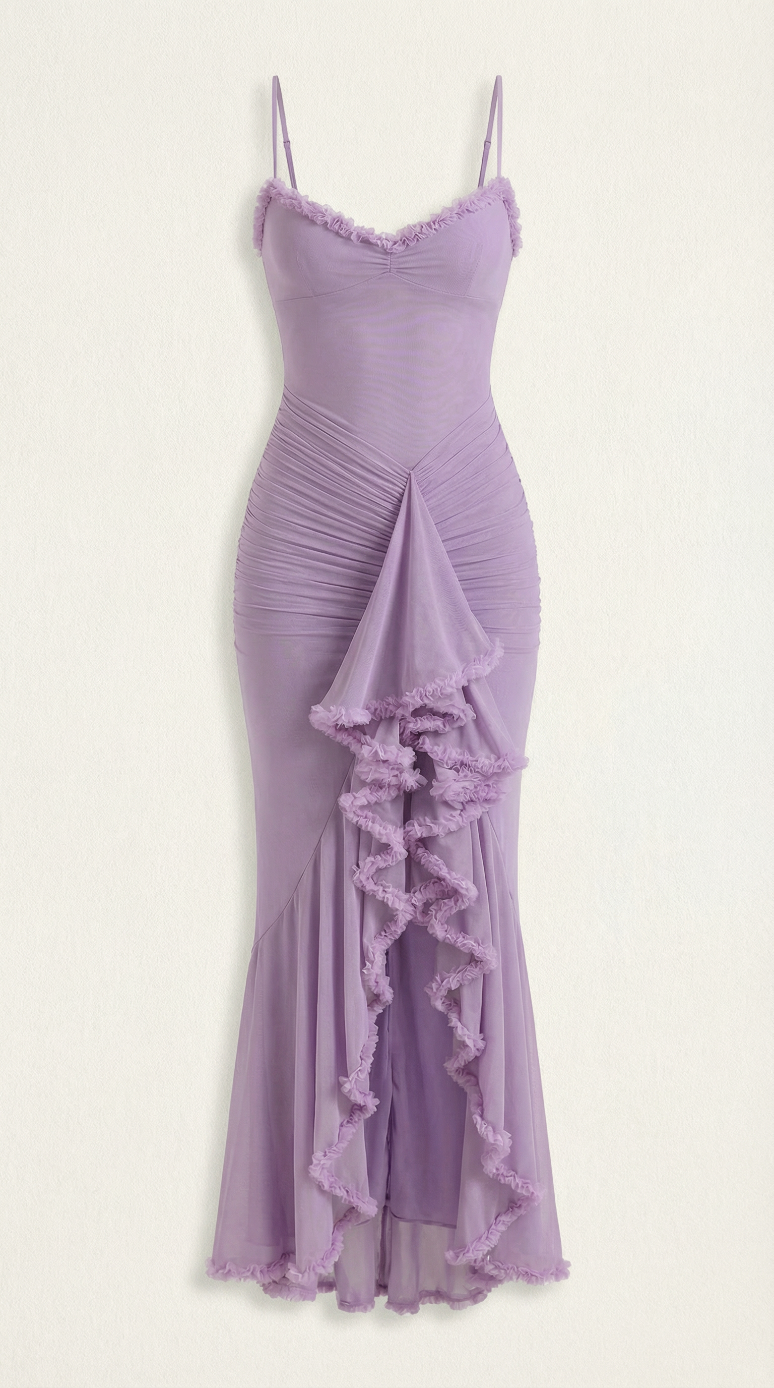 Elarisse - Plynulé maxi večerní šaty elegantní