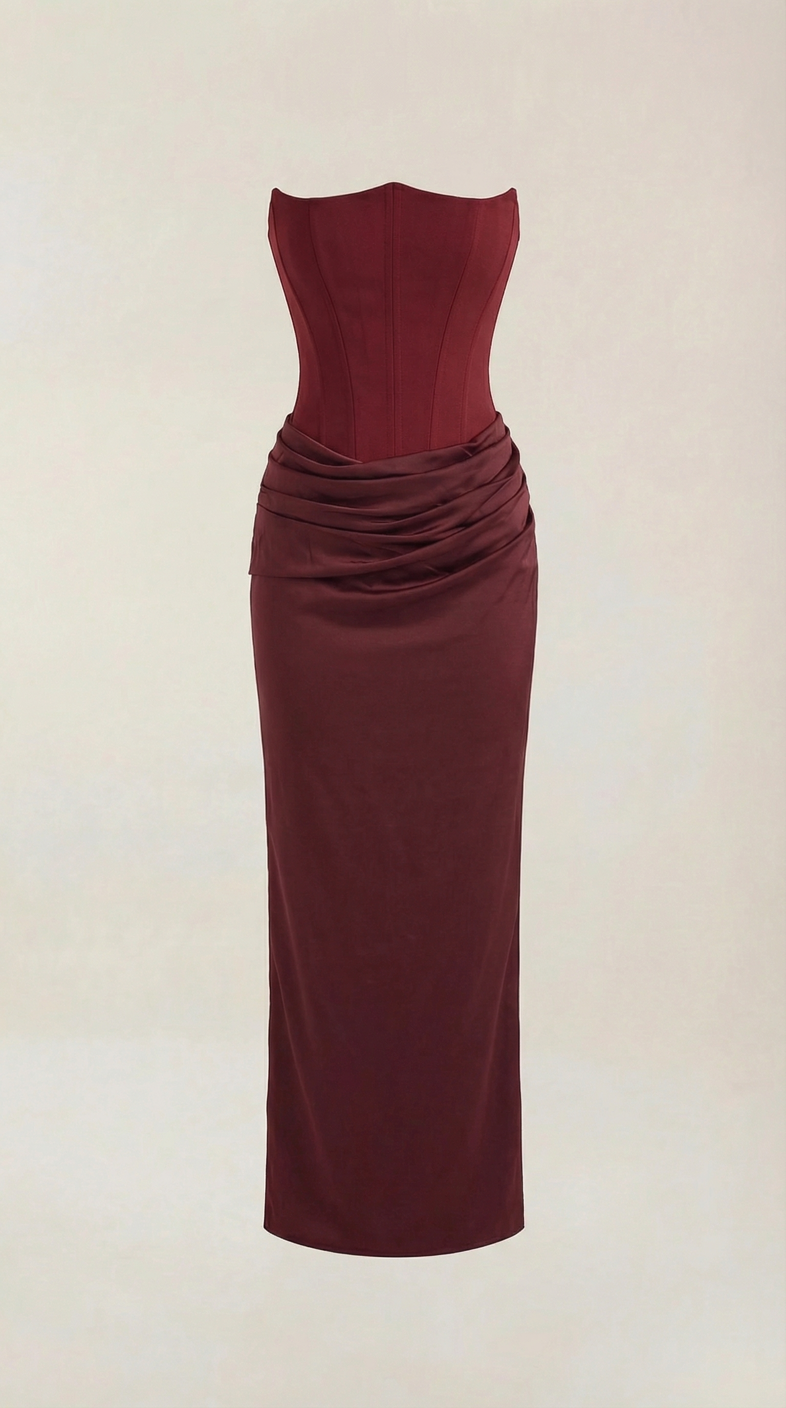 Fiorella - Vestido largo con corsé